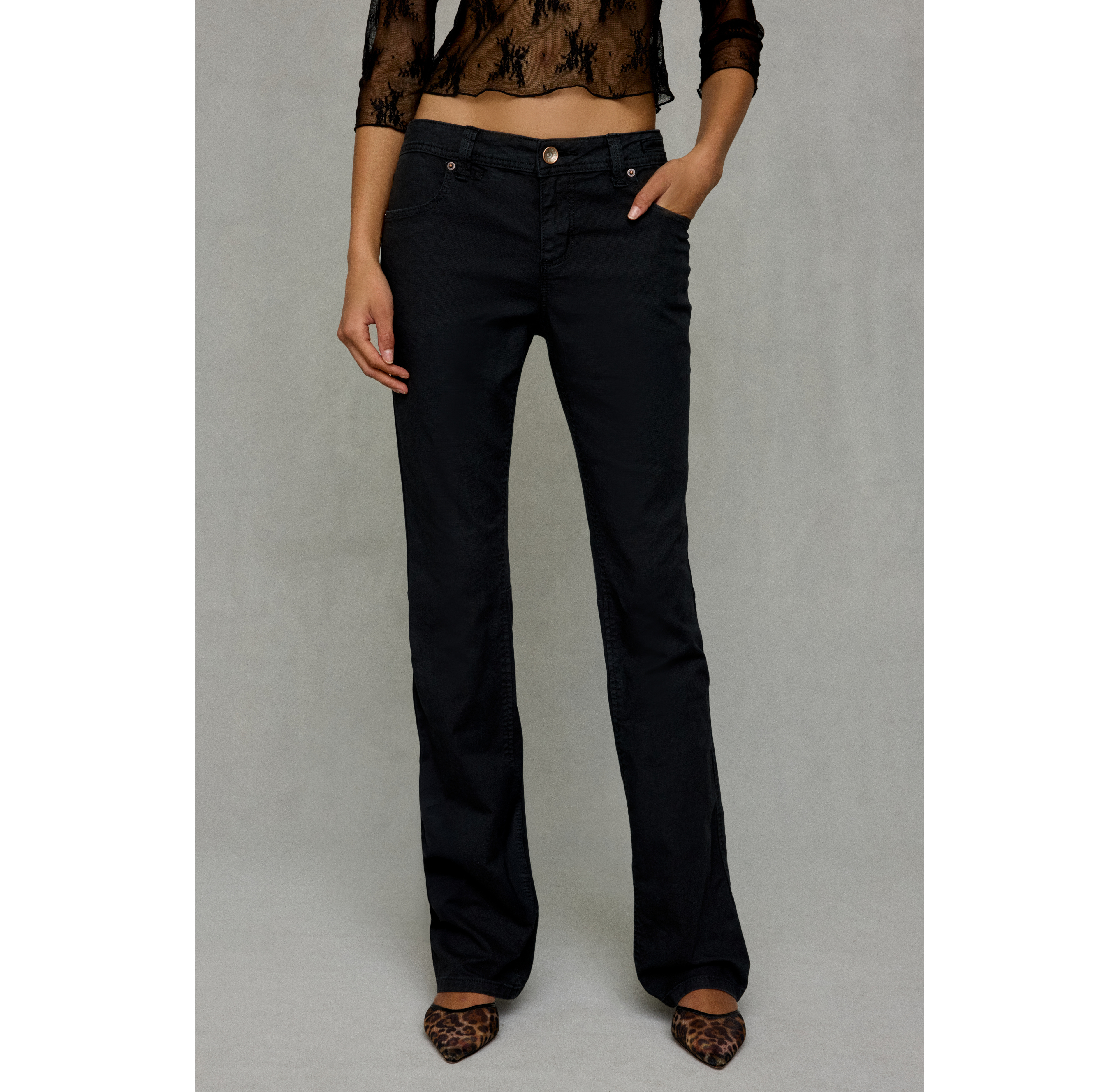 BDG Kimmy Ultra Low-Rise Bootcut Pants