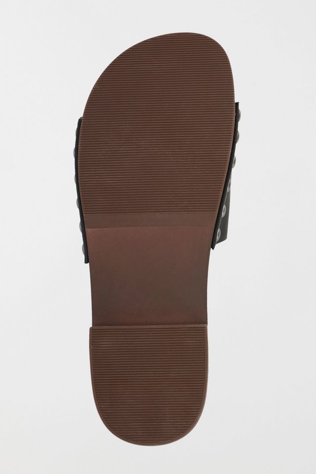 MIA Lanell Studded Wooden Slide Sandal #4