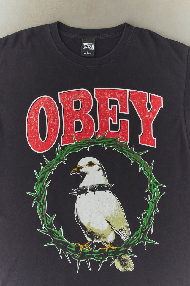 OBEY Thorns Of Peace Graphic Tee #1