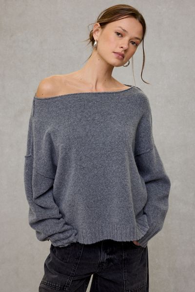 Out From Under So Soft Oversized Off-The-Shoulder Sweater
