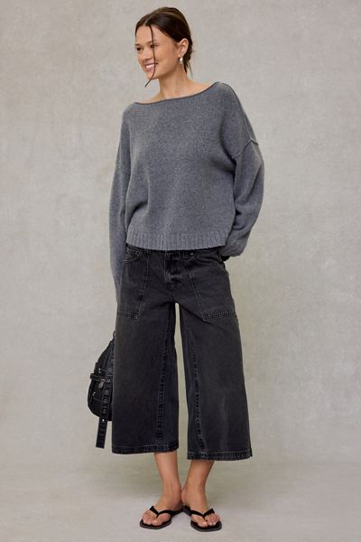 Out From Under So Soft Oversized Off-The-Shoulder Sweater
