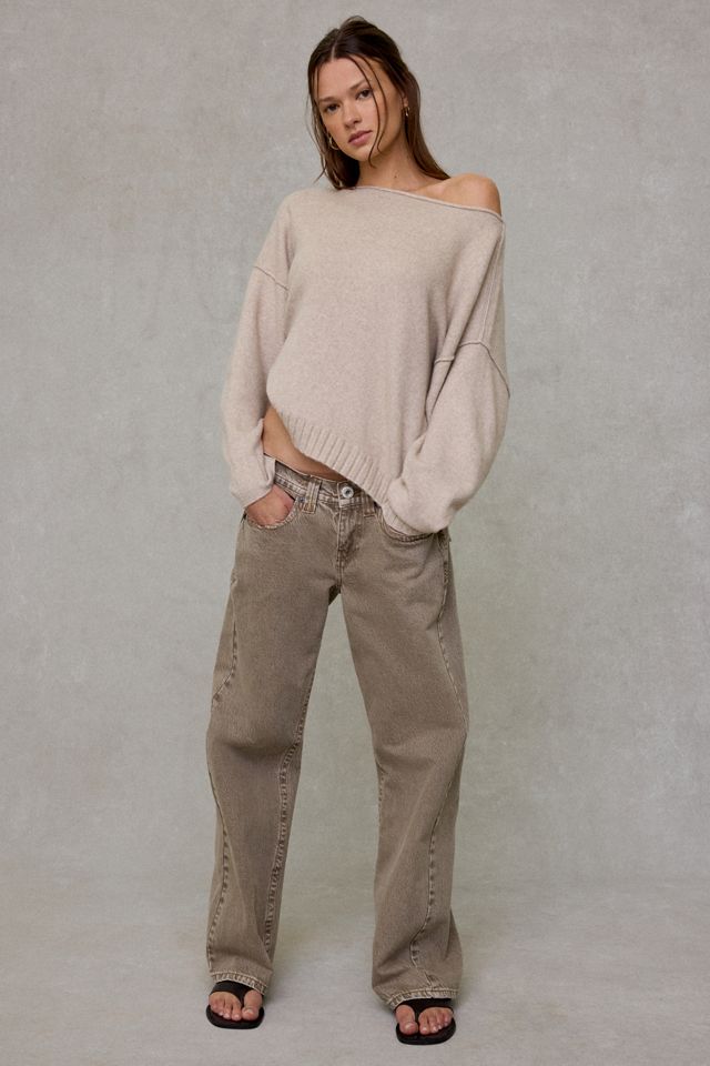 Out From Under So Soft Oversized Off-The-Shoulder Sweater #3