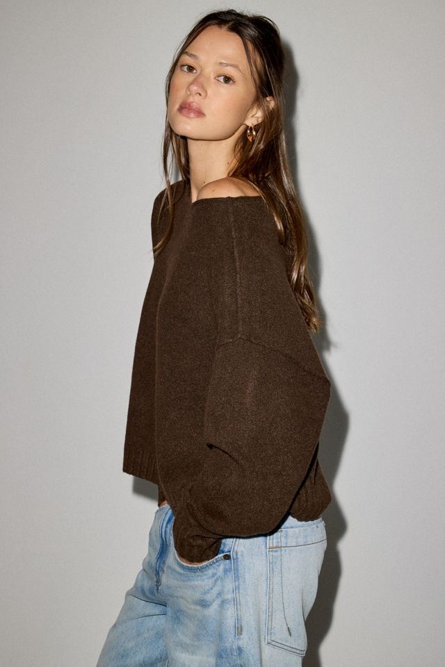 Out From Under So Soft Oversized Off-The-Shoulder Sweater #1