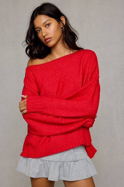 Out From Under So Soft Oversized Off-The-Shoulder Sweater