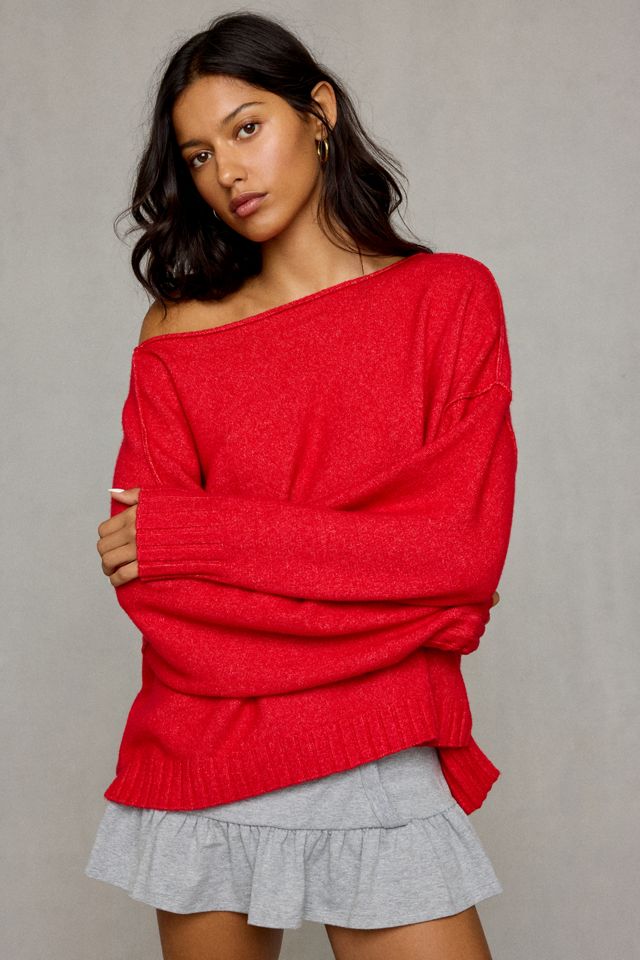 Out From Under So Soft Oversized Off-The-Shoulder Sweater #2