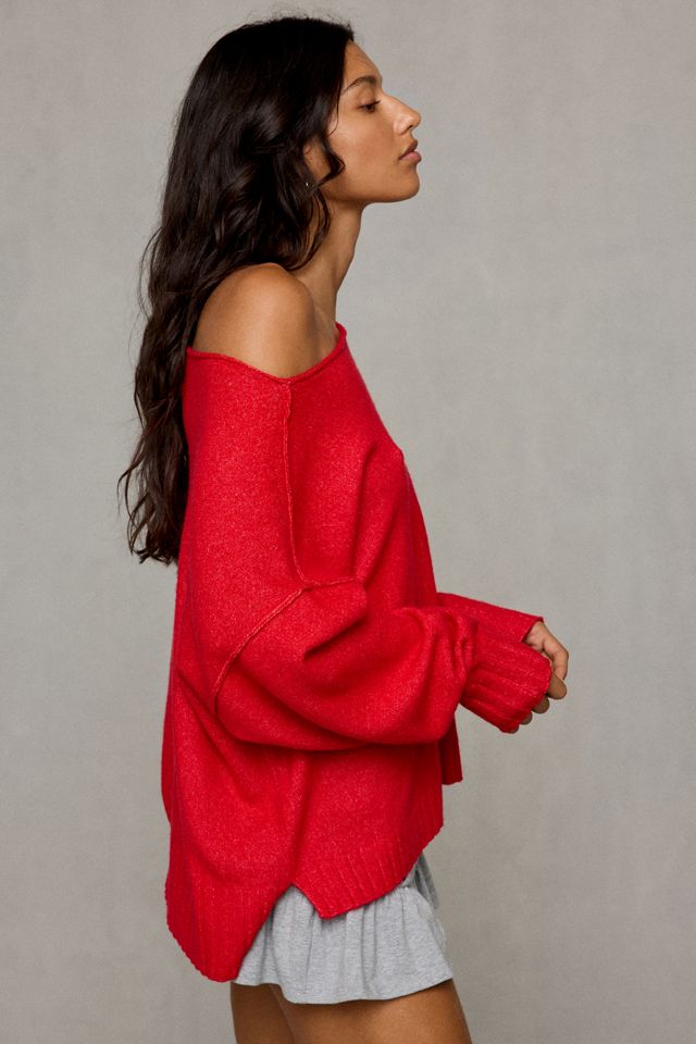 Out From Under So Soft Oversized Off-The-Shoulder Sweater #3
