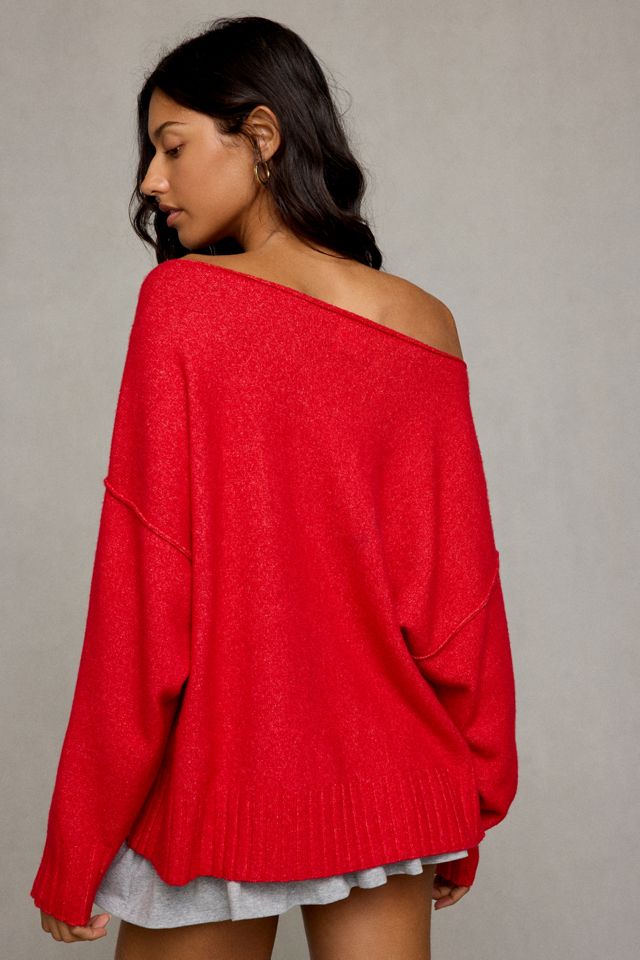 Out From Under So Soft Oversized Off-The-Shoulder Sweater #4