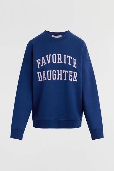 Favorite Daughter Collegiate Graphic Crew Neck Pullover