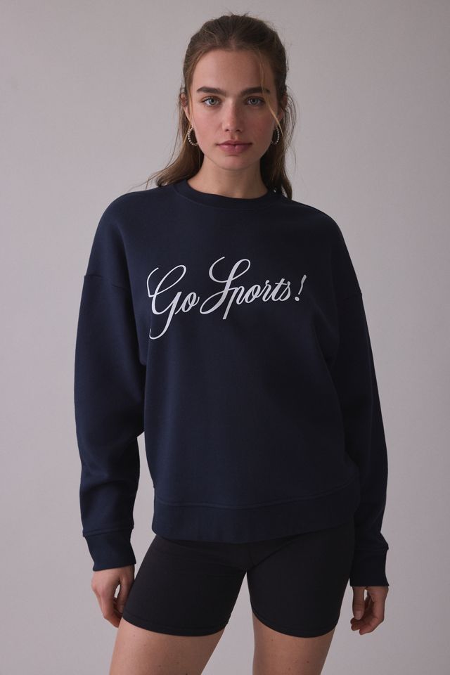 Favorite Daughter Go Sports Graphic Crew Neck Pullover #1