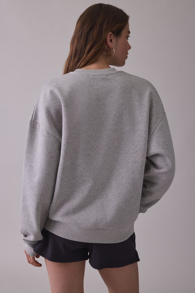 Favorite Daughter Heart Logo Graphic Crew Neck Pullover #3