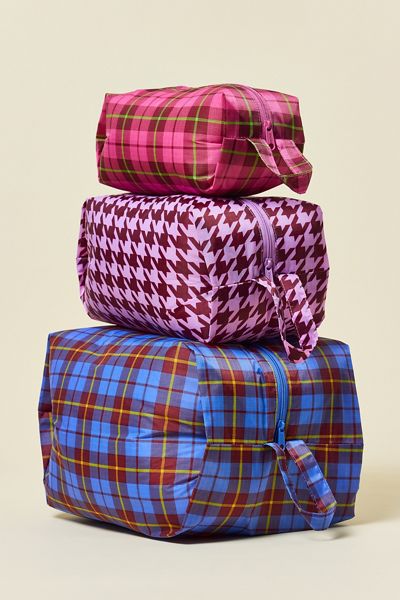 BAGGU 3D Zip Pouch Set