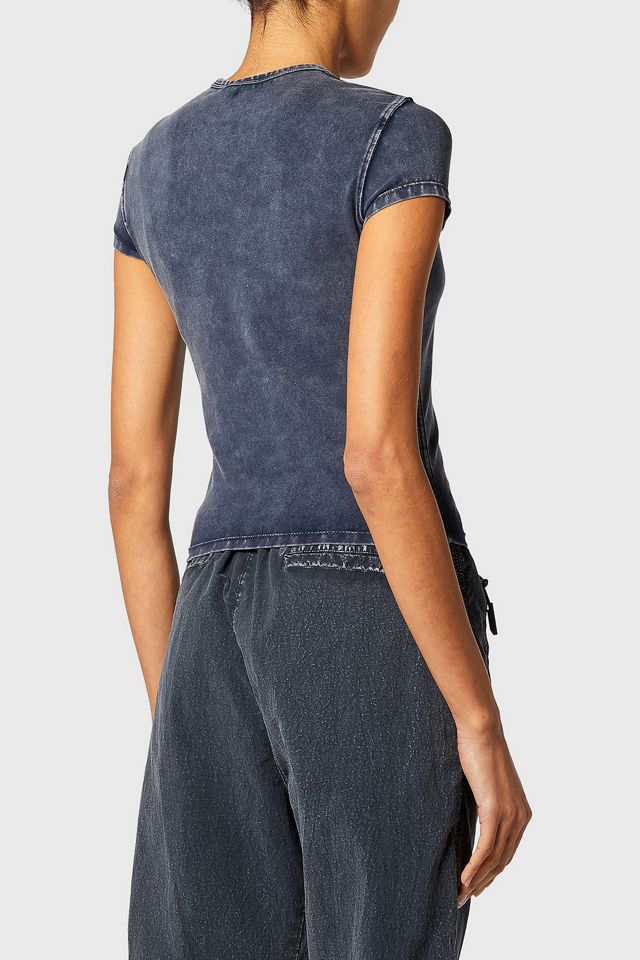 Diesel T-Mely-Cup Textured Graphic Tee #1