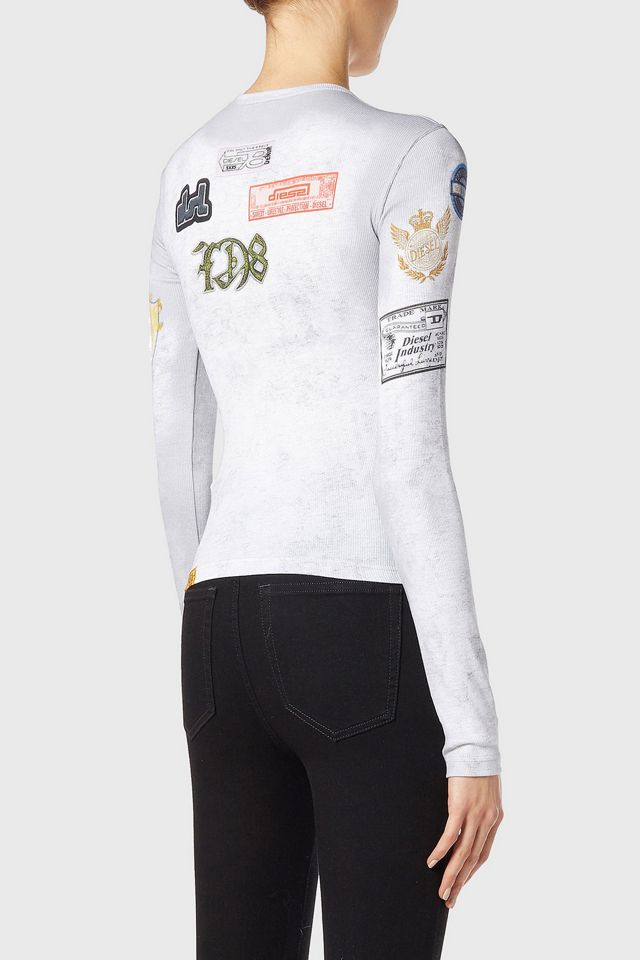 Diesel T-Ele Graphic Long Sleeve Tee #1