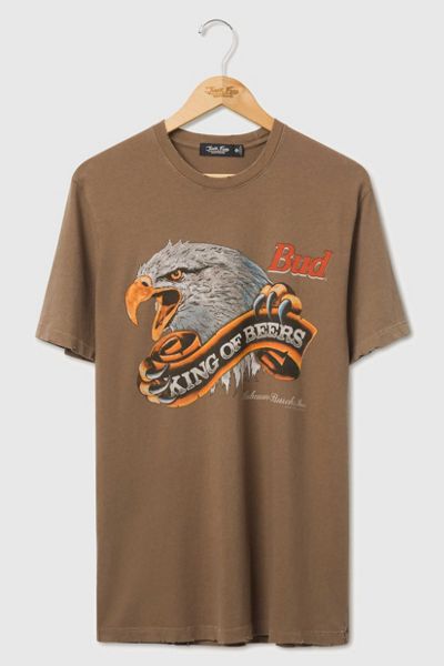 T-shirt Eddie Bauer Homme – XL, Marron, Coton, Bon état
