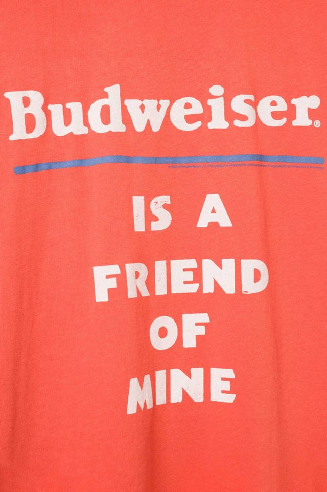 Junk Food Budweiser is a Friend of Mine Tee #2