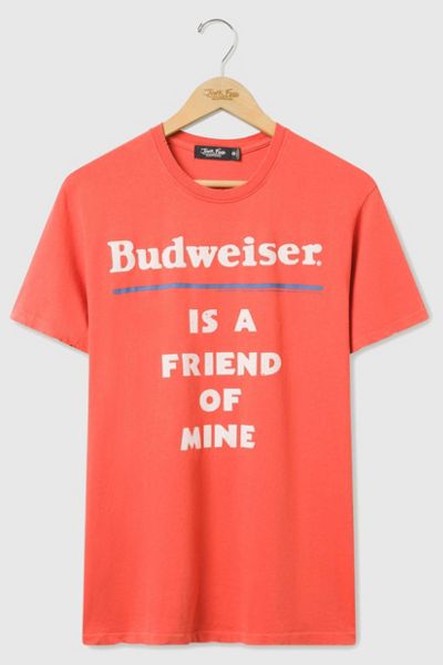 Junk Food Budweiser is a Friend of Mine Tee