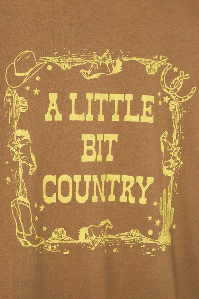 Junk Food A Little Bit Country Tee #2