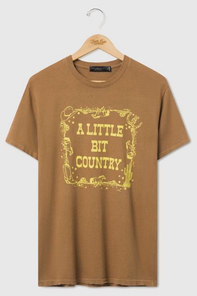 Junk Food A Little Bit Country Tee