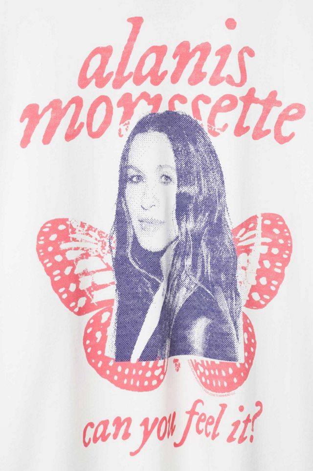 Junk Food Alanis Morisette Can You Feel It Hockey Tee #2