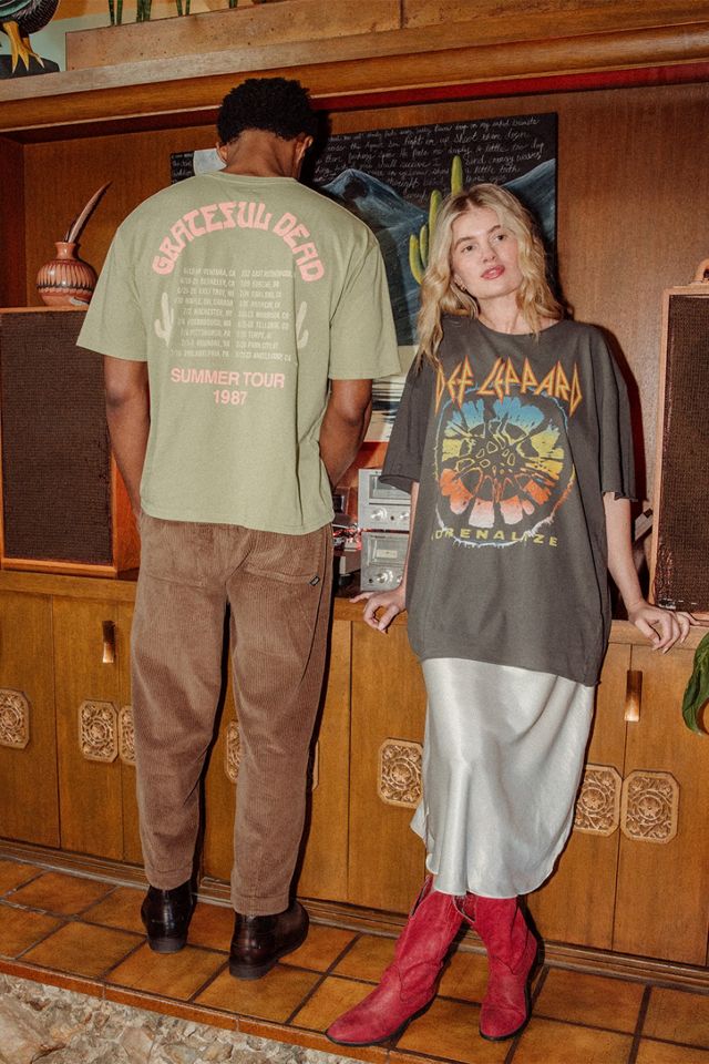 Junk food Def Leppard Adrenalize Biggie Tee #3
