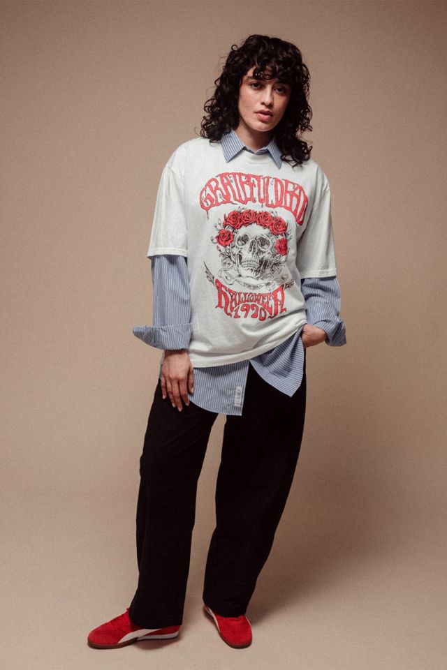 Junk Food Grateful Dead Halloween 1970 Oversized Tee #4