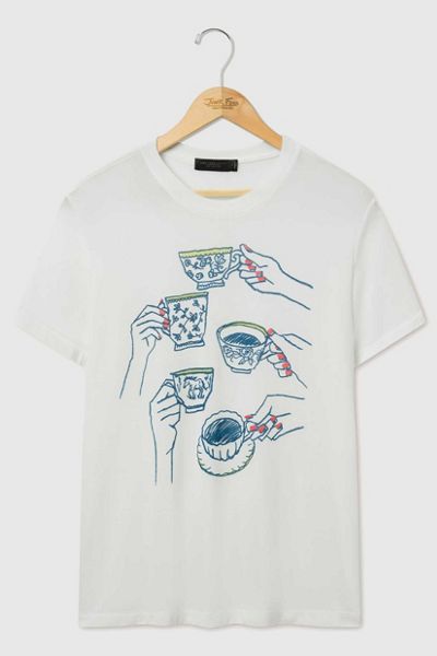 Junk Food Tea Party Tissue Tee