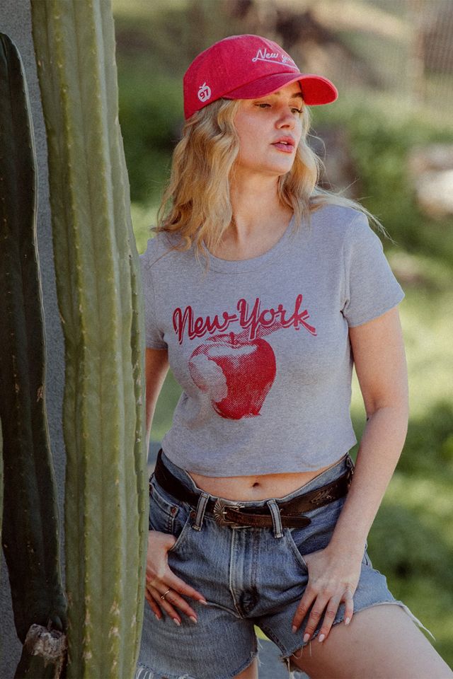 Junk Food New York The Big Apple Baby Tee #3