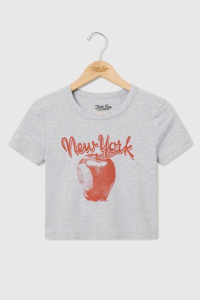 Junk Food New York The Big Apple Baby Tee