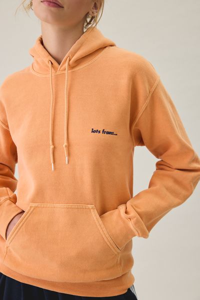 iets frans… Harri Embroidered Graphic Hoodie Sweatshirt