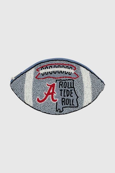 Collegiate Football Coin Pouch