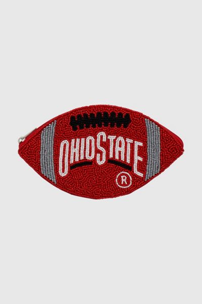 Collegiate Football Coin Pouch