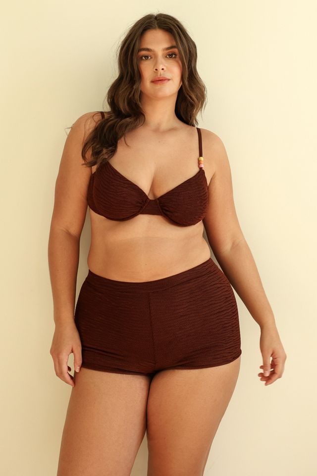 Dippin Daisys Farrah Elastic Waist Booty Swim Short #3