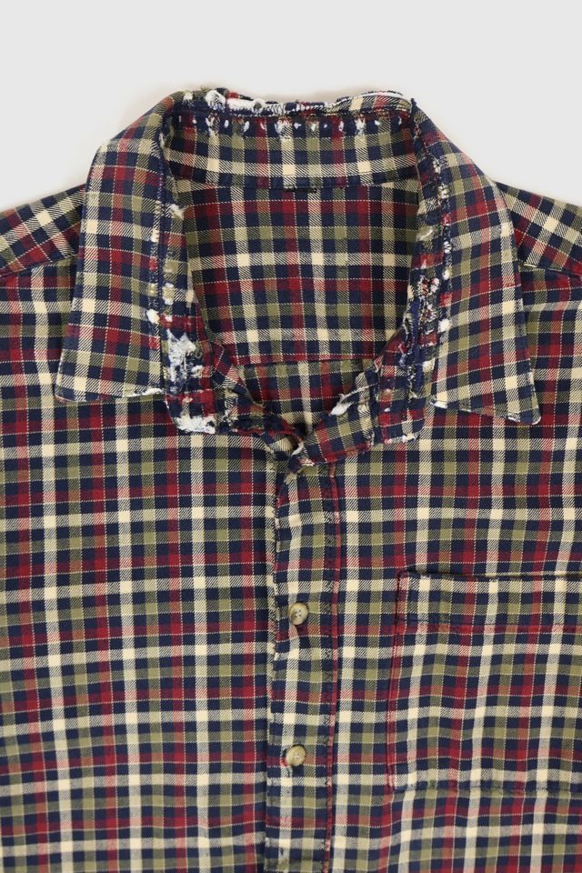 Vintage Distressed Button-Down Shirt #2