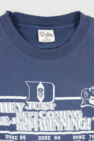 Vintage Duke Basketball 2001 National Champions Tee