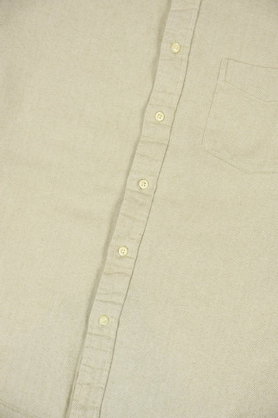 Vintage Heavyweight Herringbone Button-Down Shirt