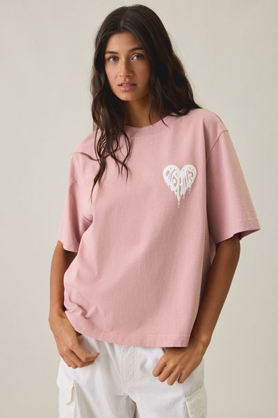 AllSaints Lisa Trip Graphic Boxy Tee