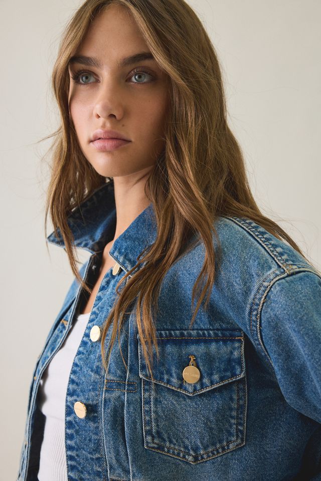 AllSaints Blink Cropped Denim Jacket #2