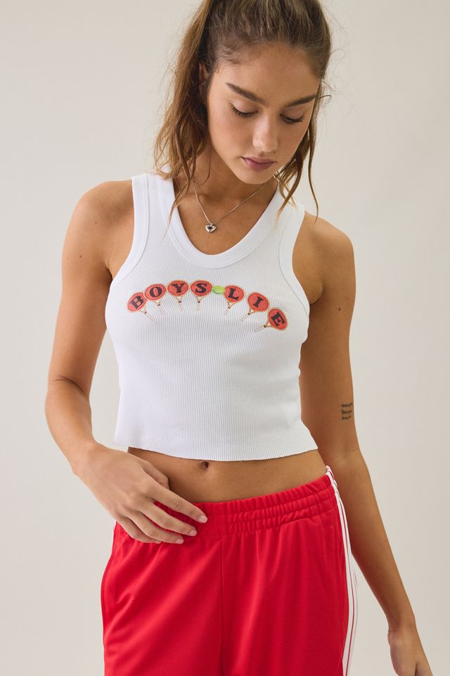 Boys Lie Randy Summer Match Graphic Tank Top #1