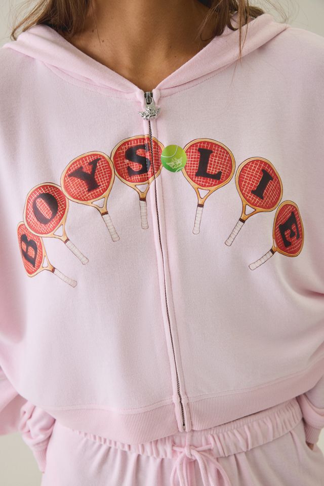 Boys Lie Summer Match Graphic Zip-Up Hoodie Sweatshirt #2