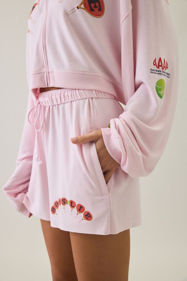 Boys Lie Summer Match Graphic Basic Sweat Shorts #1