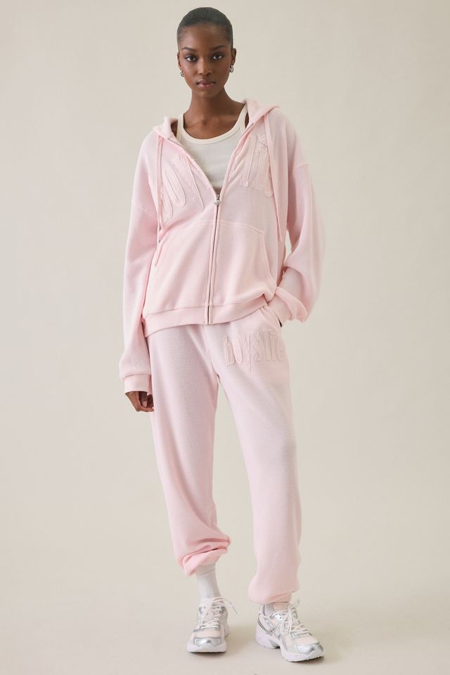 Boys Lie Cotton Candy Embroidered Graphic Harley Zip-Up Hoodie Sweatshirt #2