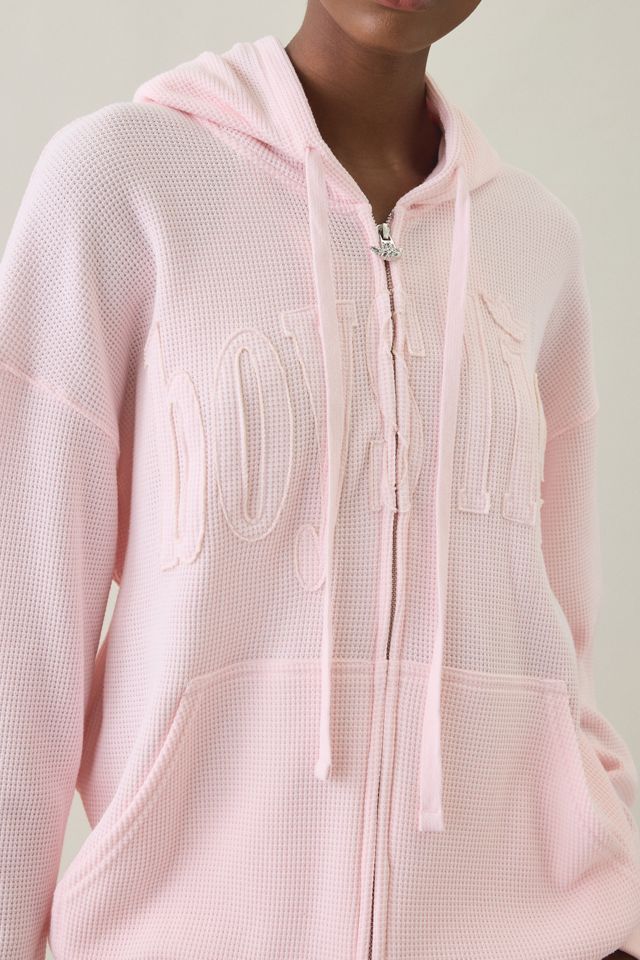 Boys Lie Cotton Candy Embroidered Graphic Harley Zip-Up Hoodie Sweatshirt #4