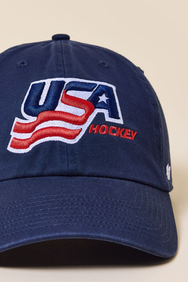 '47 Brand USA Hockey Clean Up Hat #1