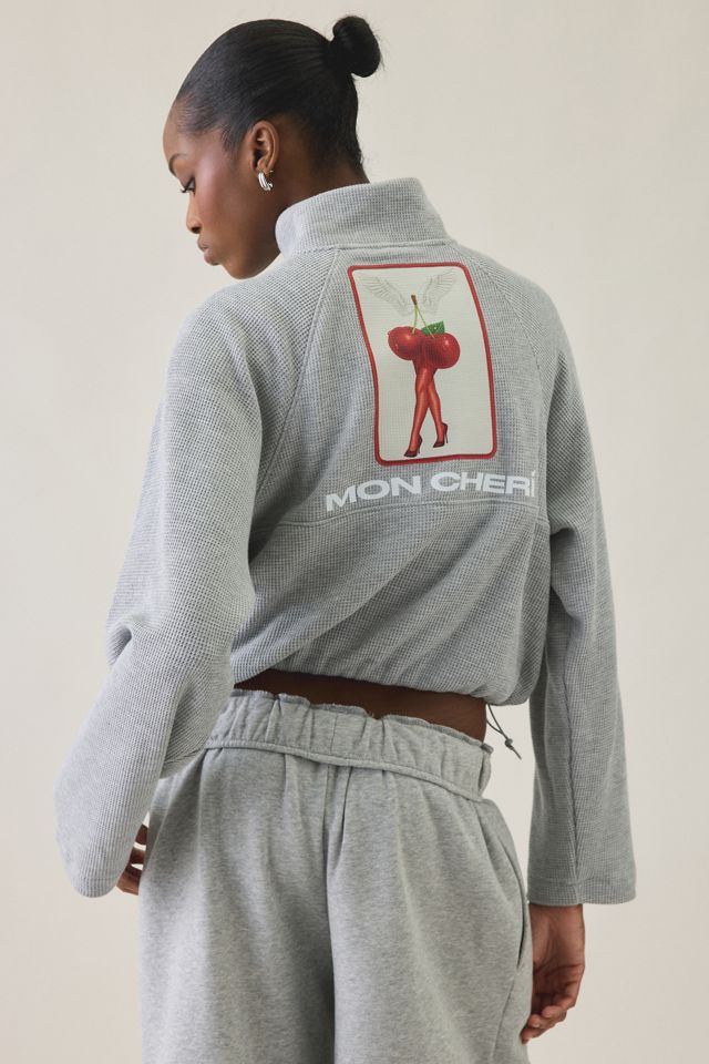 Boys Lie Mon Cheri A1 Crop Half Zip Pullover #2