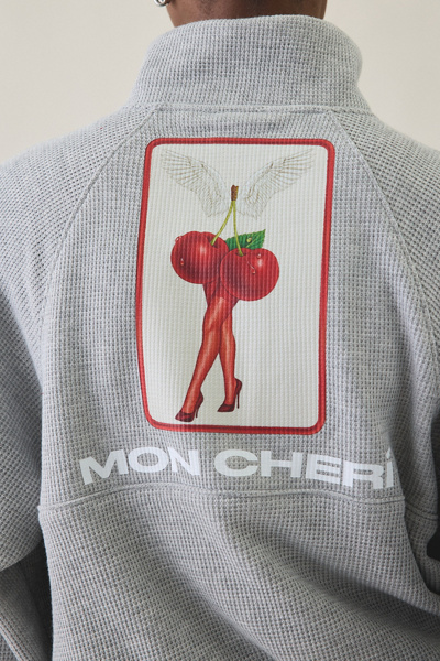 Boys Lie Mon Cheri A1 Crop Half Zip Pullover