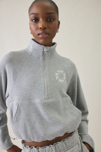 Boys Lie Mon Cheri A1 Crop Half Zip Pullover
