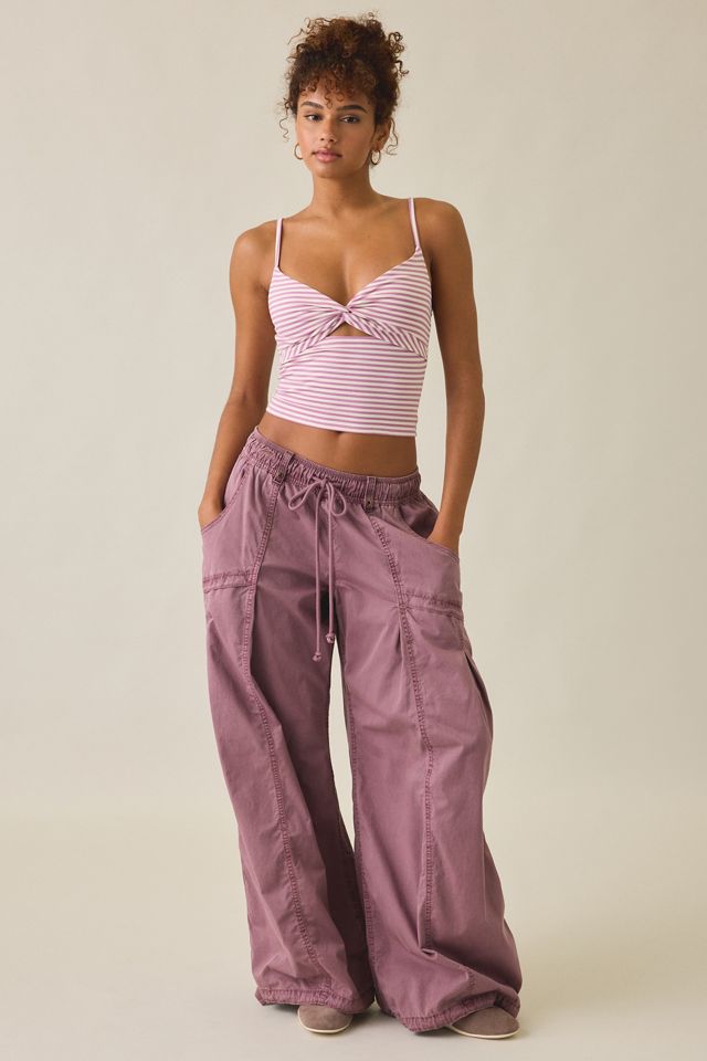 Out From Under Bec Twist-Front Cropped Cami #1