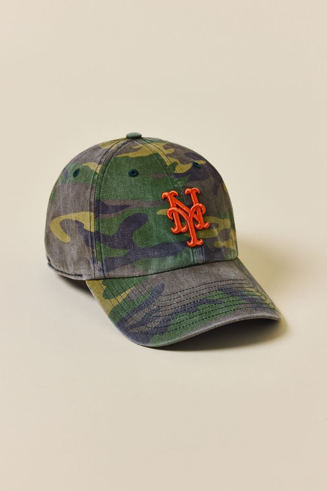 '47 Brand MLB New York Mets Camo Clean Up Hat #1