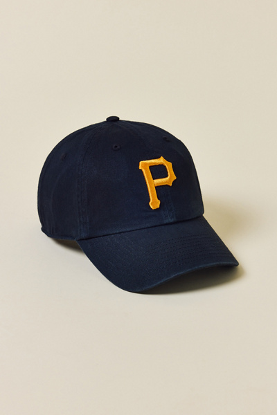 ’47 Brand MLB Pittsburgh Pirates Clean Up Hat in Black, Men’s at Urban Outfitters