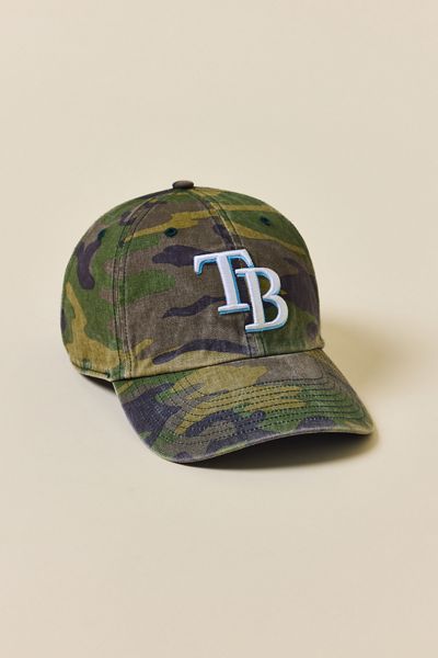 '47 Brand MLB Tampa Bay Rays Camo Clean Up Hat
